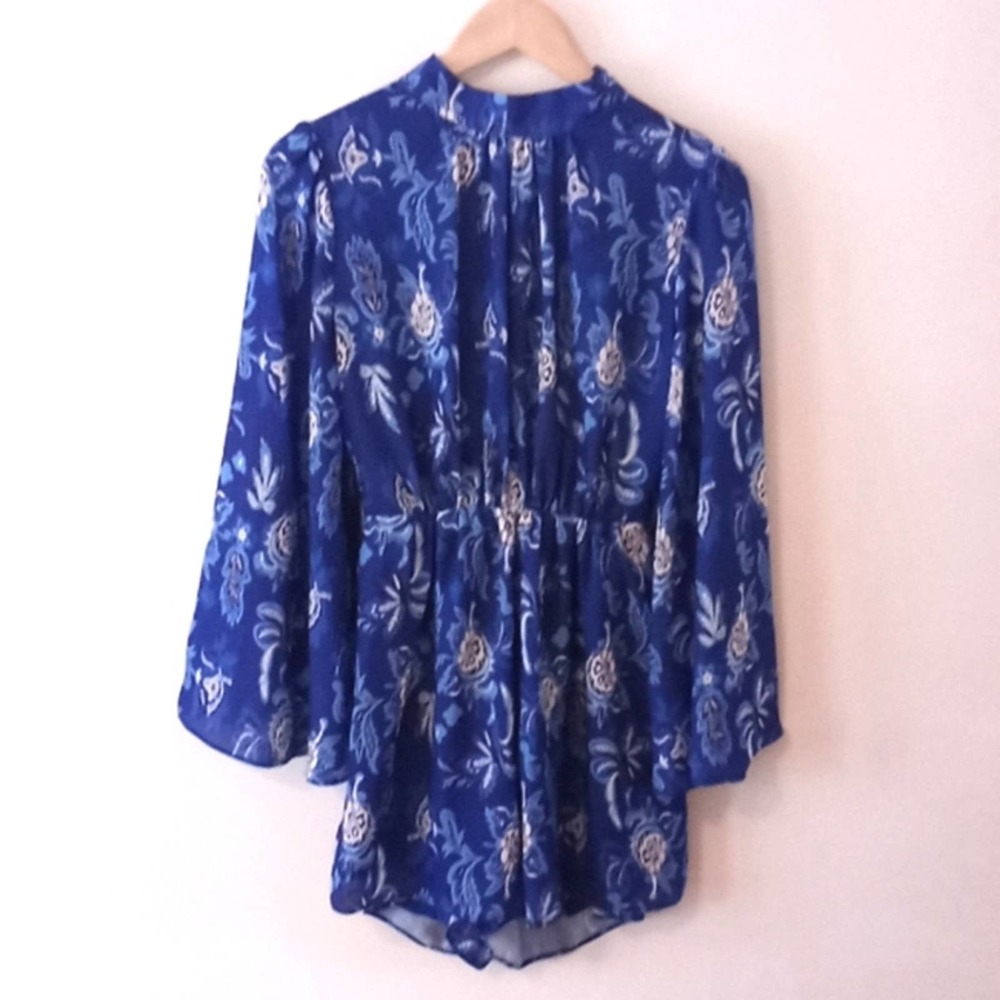 Reve Floral Bell Sleeve Romper